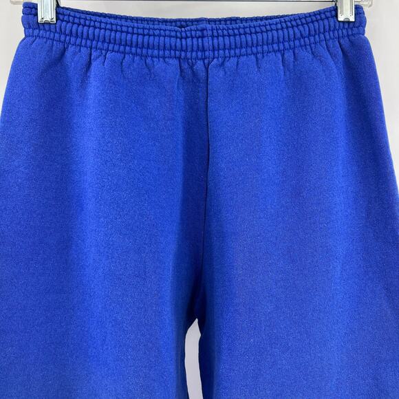 Lee (S) Mens American VINTAGE 80s Blue Sturdy Sweats Sweatpants Heavyweight - Picture 3 of 9